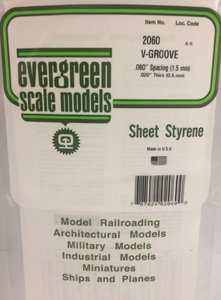 Evergreen 2060 v-groove siding