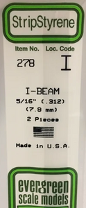 Evergreen 278 5/16" I-Beam