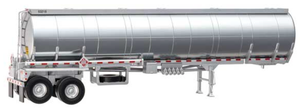 Walthers 949-12360 Unlettered Petroleum Tank Trailer HO