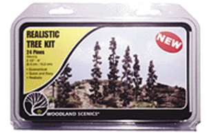Woodland Scenics TR1113 Realistic Tree Kits 2 1/2 - 6"