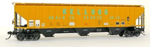 Tangent 20082-01 Soo Kellogg Grain PS-2 Covered Hopper #111385 HO