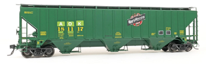 Tangent 36361-03 AOK Ex- CNW Restencil PS-2 4750 Covered Hopper #181386 HO