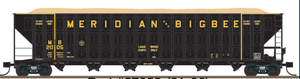 Trainworx 27058-04 Meridian & Bigbee 7,000 cf Wood Chip #2009 N Scale