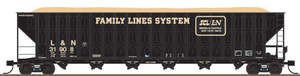 Trainworx 27009-09 Family Line System SCL/LN Greenville 7,000 cf Wood Chip #31945 N Scale