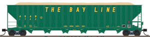 Trainworx 27056-01 Atlanta & St. Andrews Bay (Bay Line) 7,000 cf Wood Chip #1752 N Scale