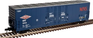 Atlas O 3002320-1 Minneapolis, Northfield & Southern Evans 53' Double Plug Door Box Car #50066 2-Rail O scale