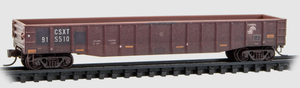 Micro-Trains 983 102 293 Norfolk Southern/CSX Family Tree & Beyond 50' Rib Side Steel Panel Gondola  Weathered N scale 2-pack