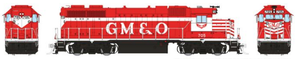 Rapido 38057 Gulf, Mobile & Ohio GM&O EMD GP38 #709 DC/Silent HO