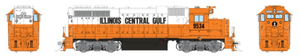 Rapido 38063 Illinois Central Gulf ICG EMD GP38 #9527 DC/Silent HO