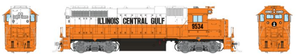 Rapido 38561 Illinois Central Gulf ICG EMD GP38 #9536 DCC & Sound HO