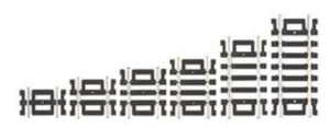 Atlas 847 Straight Track Assortment Code 100 HO