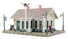 Woodland Scenics BR5023 Danbury Depot HO scale Built-Up
