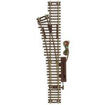 Atlas 546 Code 83 22" Radius Remote Snap Switch Left HO