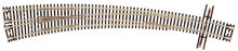 Atlas 2058 21.25"/15" Radius Curved Turnout Left Code 55 N gauge
