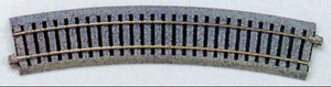 Kato 2-210 21 5/8" Radius Curved Track HO 4-pack