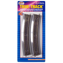 Atlas 468 True Track Code 83 24" Radius Curve 4-pack HO
