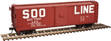 Atlas 20004350 SOO Line USRA Steel Rebuilt Box Car #488 HO