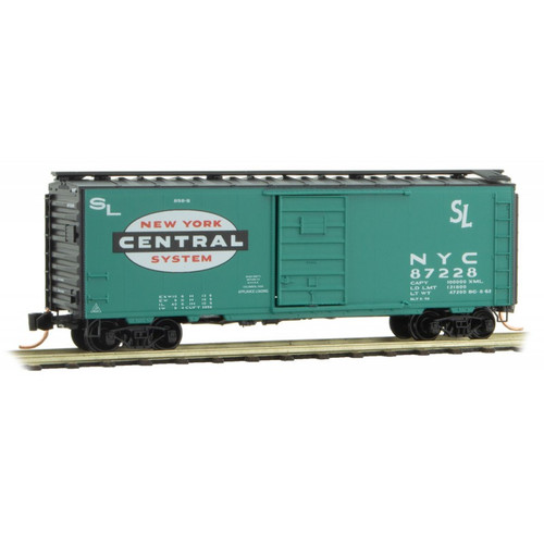 Micro-Trains 020 00 207 NYC New York Central 40' Box Car #87228 N scale