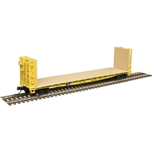 Atlas N scale 50004808 Frisco 48' GSI Bulkhead Flat Car #5688