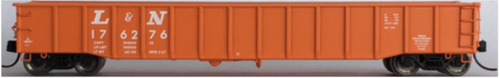 Trainworx 25209-07 L&N (Orange) 52' Gondola #176108 N scale