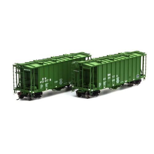 Athearn Genesis 87678 BN Burlington Northern GATC 2600 Airslide Hopper #2 2-car set HO