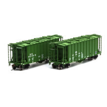 Athearn Genesis 87677 BN Burlington Northern GATC 2600 Airslide Hopper #1 2-car set HO