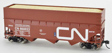 Bowser 42585 CN Canadian National 70T Rib Side Wood Chip #860022 HO scale