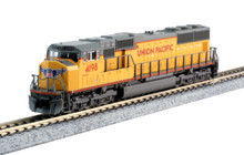 Kato N Scale 176-7608-DCC UP Union Pacific SD70M Flat Radiator #4198 DCC