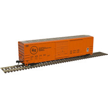 Atlas N scale 50005574 ASAB Atlanta & St. Andrews Bay FMC 5077 Sliding Door Box Car #7090