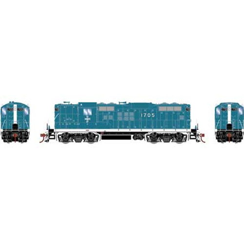 Athearn Genesis 82337 B&M Boston & Maine GP9 #1705 DCC/Sound HO