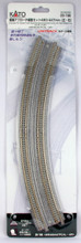 Kato N scale 20-186 Double Track Elevated Curve Easement 2-easements