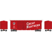 Athearn RTR 16043 Great Northern 40' DD Box Car #3637 HO scale
