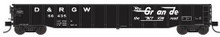Trainworx 25201-25 D&RGW Rio Grande 52' Gondola #56425 N scale