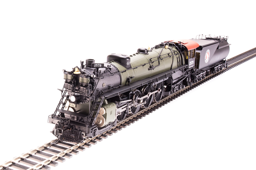 BLI 5640 Great Northern S-2 4-8-4, #2575 with open cab, Glacier Park, Paragon3 Sound/DC/DCC, Smoke, HO