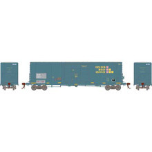 Athearn Genesis 26845 GWS/SSW 50' Smooth Side Box w/14' Plug Door #23917 HO