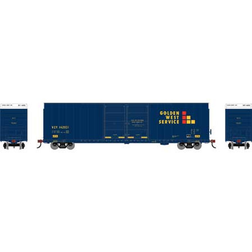 Athearn RTR 90577 GWS 60' Double Door Smooth Side Hi-Cube Box Car #142031 HO scale