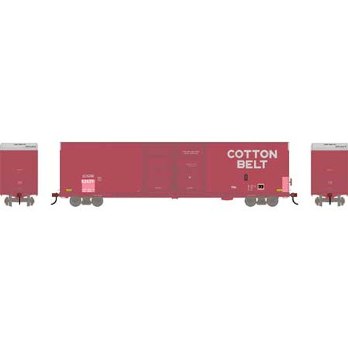 Athearn RTR 90579 SSW Cotton Belt 60' Double Door Smooth Side Hi-Cube Box Car #62639 HO scale