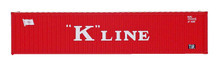 Intermountain 30252 K-Line 40' Corrugated Containers 2-pack HO