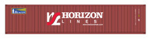 Intermountain 30269 Horizon Lines 40' Corrugated Containers 2-pack HO