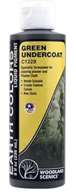 Woodland Scenics C1228 Green Undercoat