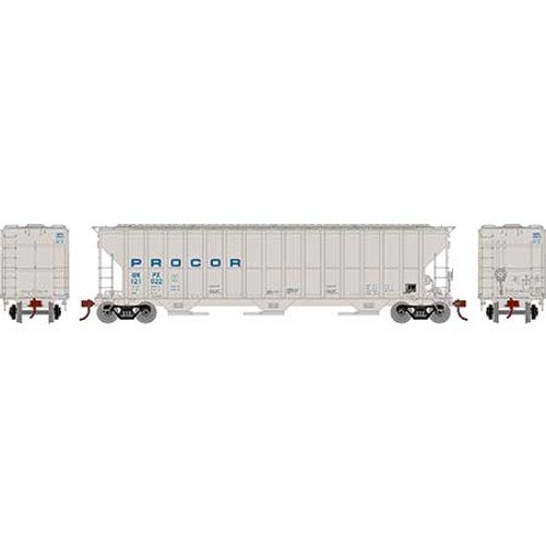 Athearn RTR 81586 Procor 54' FMC 4700 cf Covered Hopper #121022 HO