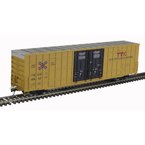 Atlas HO 20005915 TTX 60' Gunderson 7550 Double Door Box Car #664059