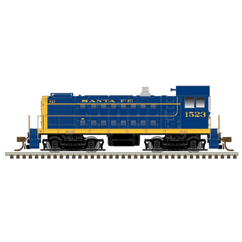 Atlas 10003823 Santa Fe S-4 #1522 DC Silver HO