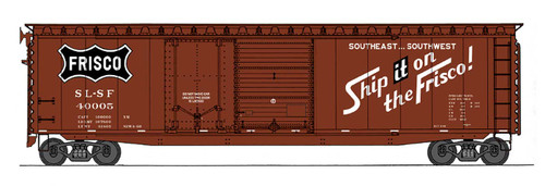 Intermountain 45625-05 Frisco SL-SF #40241 50' PS-1 DD Box Car HO