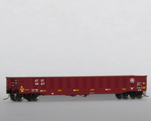 Trainworx 25225-14 ATSF Santa Fe 52' Gondola #68219 N scale