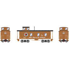 Roundhouse 17949 NP Northern Pacific  30' 3-window Caboose #1736 HO