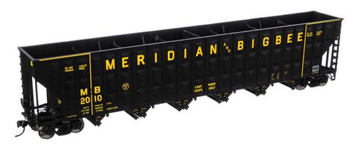 Walthers 910-6762 Meridian & Bigbee Wood Chip Hopper #2010 HO