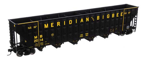 Walthers 910-6763 Meridian & Bigbee Wood Chip Hopper #2014 HO