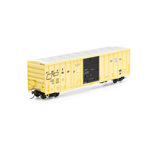 Athearn RTR 26734 Railbox (Late) 50' FMC Exterior Post Combination Door Box Car #51180 "Primed For Grime" HO scale