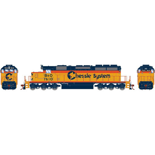 Athearn RTR 72186 Chessie System/ B&O SD40-2 DCC/Sound #7610 HO